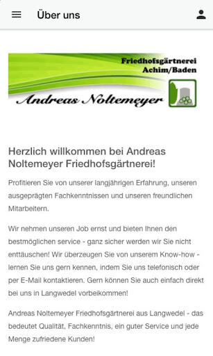Friedhofsgärtnerei Noltemeyer Screen 2