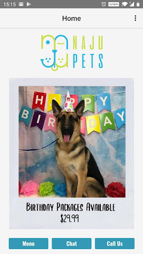 Android application Naju Pets screenshort