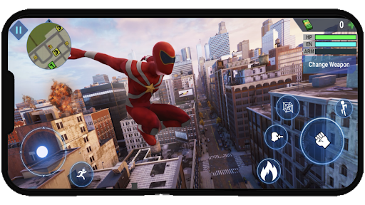 Android application Spider Fighting 2: Hero Game screenshort