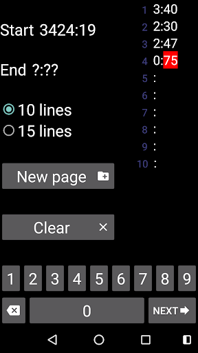 FlightCalc Screen 2