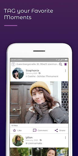 Android application Status TAG screenshort