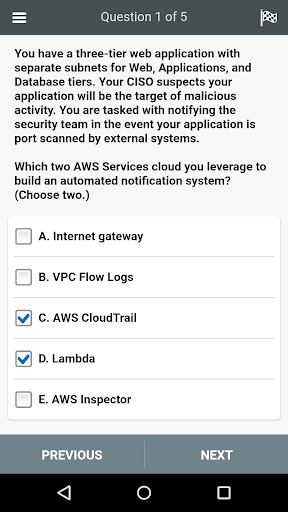 ANS-C00 Practice Demo - AWS Advanced Networking