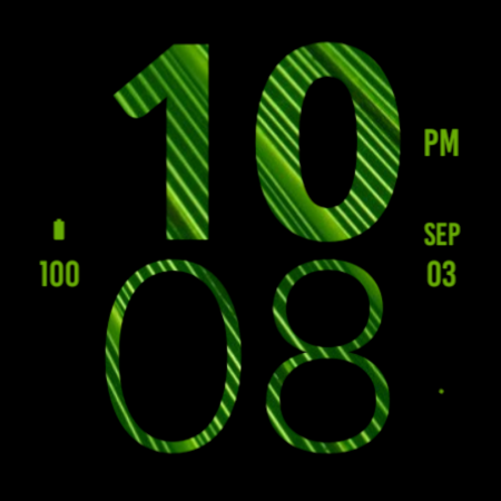 Nature Large Watch Face screenshot 3