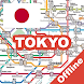 東京・大阪・京都・札幌・神戸・福岡・仙台 路線図