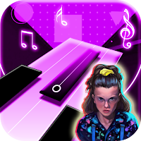 Straanger Things 4 Piano Tiles