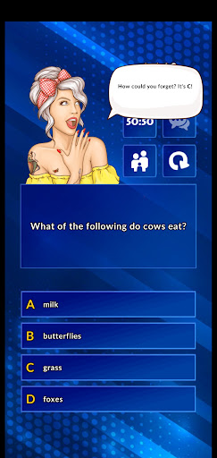 Millionaire 2024 Quiz Screen 3