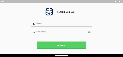 Android application Fenicia God Eye screenshort