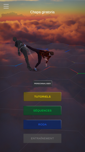 Visualização do aplicativo