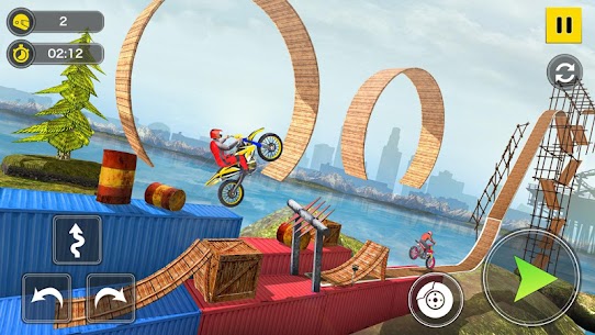 Bike Stunt Race 3D  Bike Games Apk 4