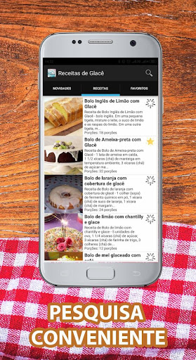 Receitas de Glacê Screen 3