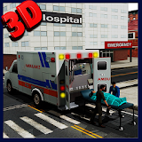 Ambulance Parking 3D Rescue icon