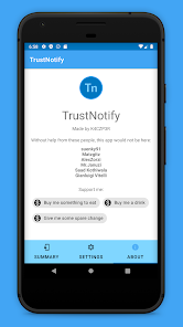 TrustNotify 1.0.1 APK + Mod (Free purchase) for Android