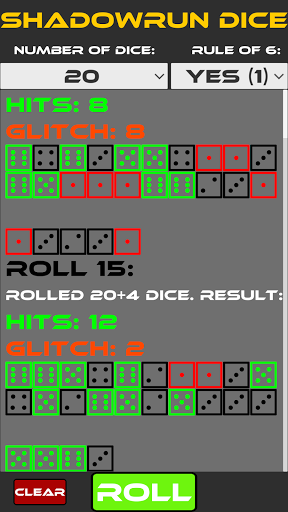 Shadowrun Dice Screen 3
