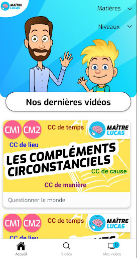 Android application Maitre Lucas screenshort