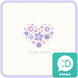flower hearts 카카오톡 테마 icon