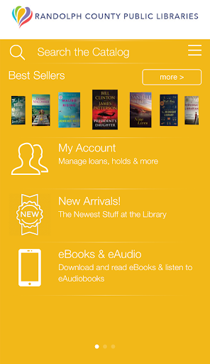 Android application Randolph County Public Library screenshort