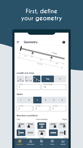 ACORD Mobile - Design Beams Screen 2
