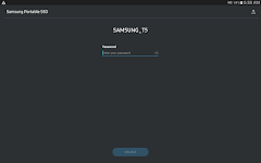 screenshot of Samsung Portable SSD