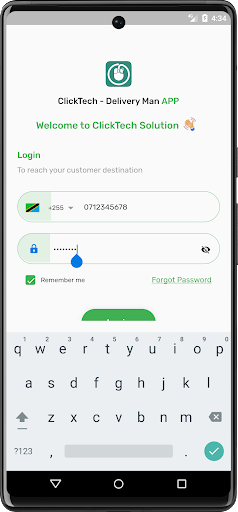 ClickTech - Delivery Man Screen 3