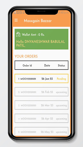 MaxxGain Bazzar Screen 3