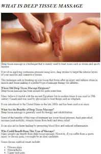 How to Do Deep Tissue Massage