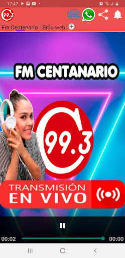 Fm Centenario 99.3 Screen 2