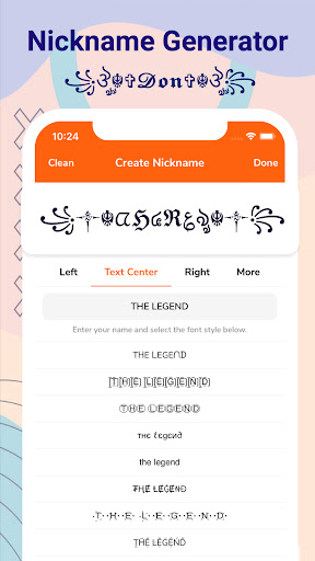 App preview