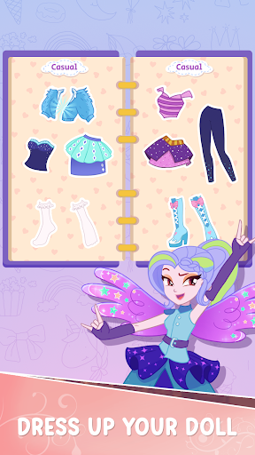 Paper Doll Story: Dress Up DIY Screen 2