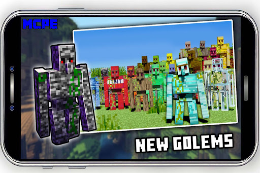 More Golems MOD for MCPE 2023
