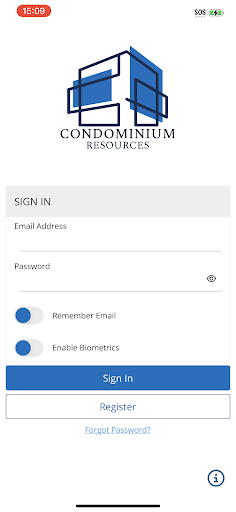 Android application Condo Resources screenshort
