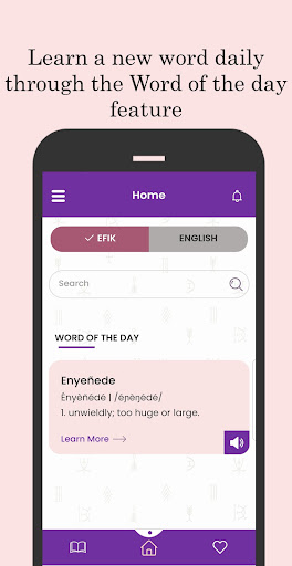 Tete Efik Dictionary Screen 2