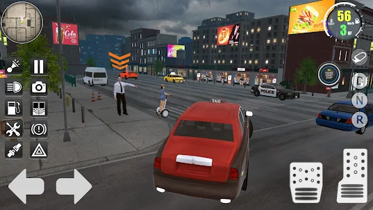 Real Taxi Game : Car Driving
