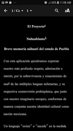 Nahuablante Screen 3