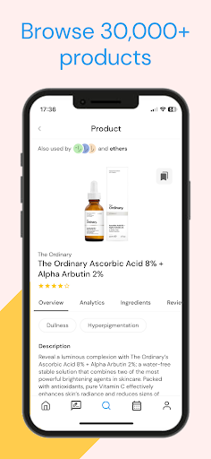 Screenshot of Clear: Social Skincare Tracker
