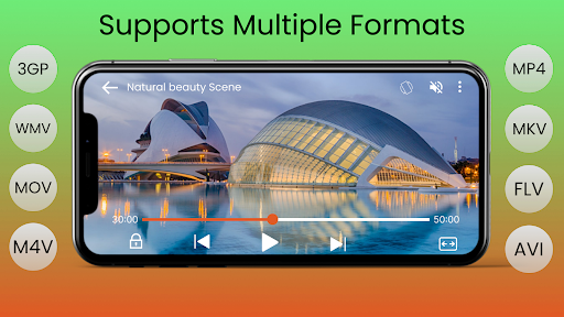 4k Video Player: Media Player Screen 2