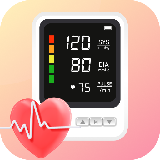 Blood Pressure with Heart Rate Header - AppWisp.com