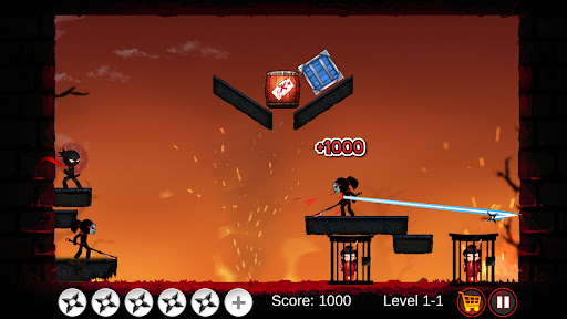 Ninja Warrior - Dart Fighting Screen 3