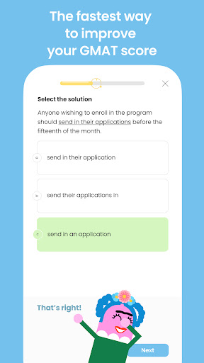 Android application GMAT Prep screenshort