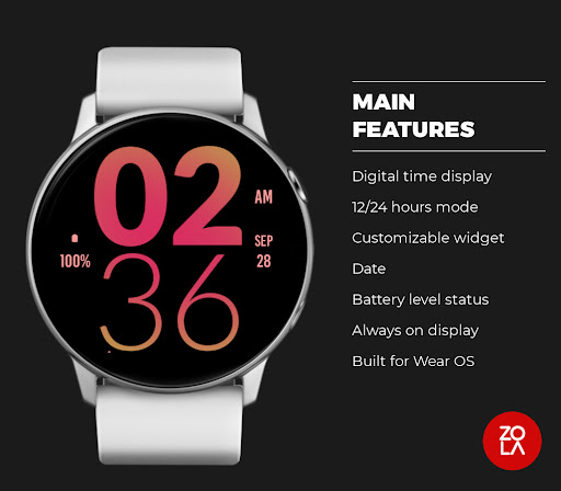 Watermelon Large Watch Face Screen 2