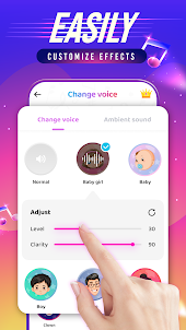 Voice Changer with AI Effects