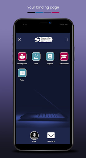 Android application Signify Learning screenshort