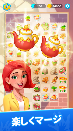 Game screenshot ミステリータウン：マージ & ケース mod apk