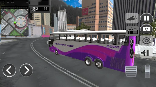 Passenger Coach Bus: Bus Games
