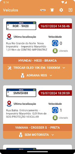 Android application Grupo RS screenshort
