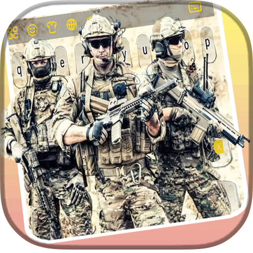 Modern Army keyboard logo