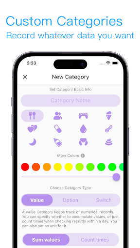 Screenshot of Baby Growth Recorder
