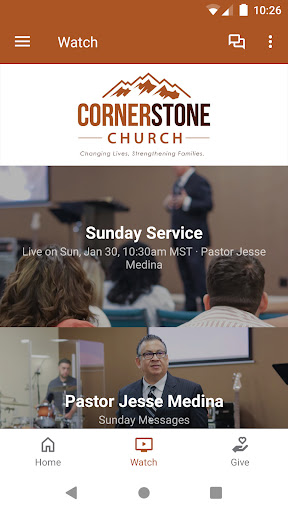 Cornerstone Church El Paso Screen 2