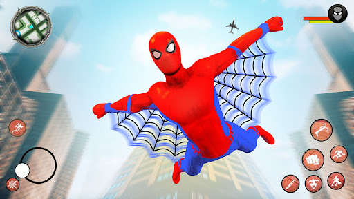 Android application Spider Hero Man Spider Games screenshort