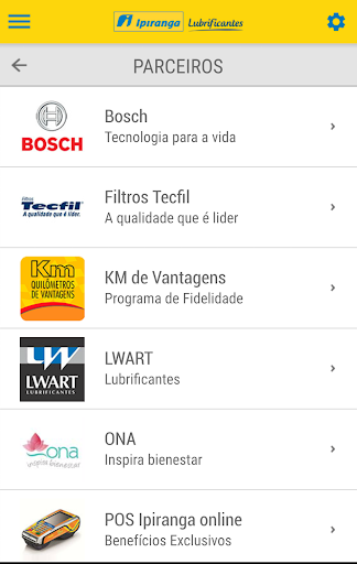 Ipiranga Lubrificantes Screen 3