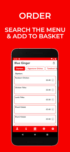 Blue Ginger Screen 2